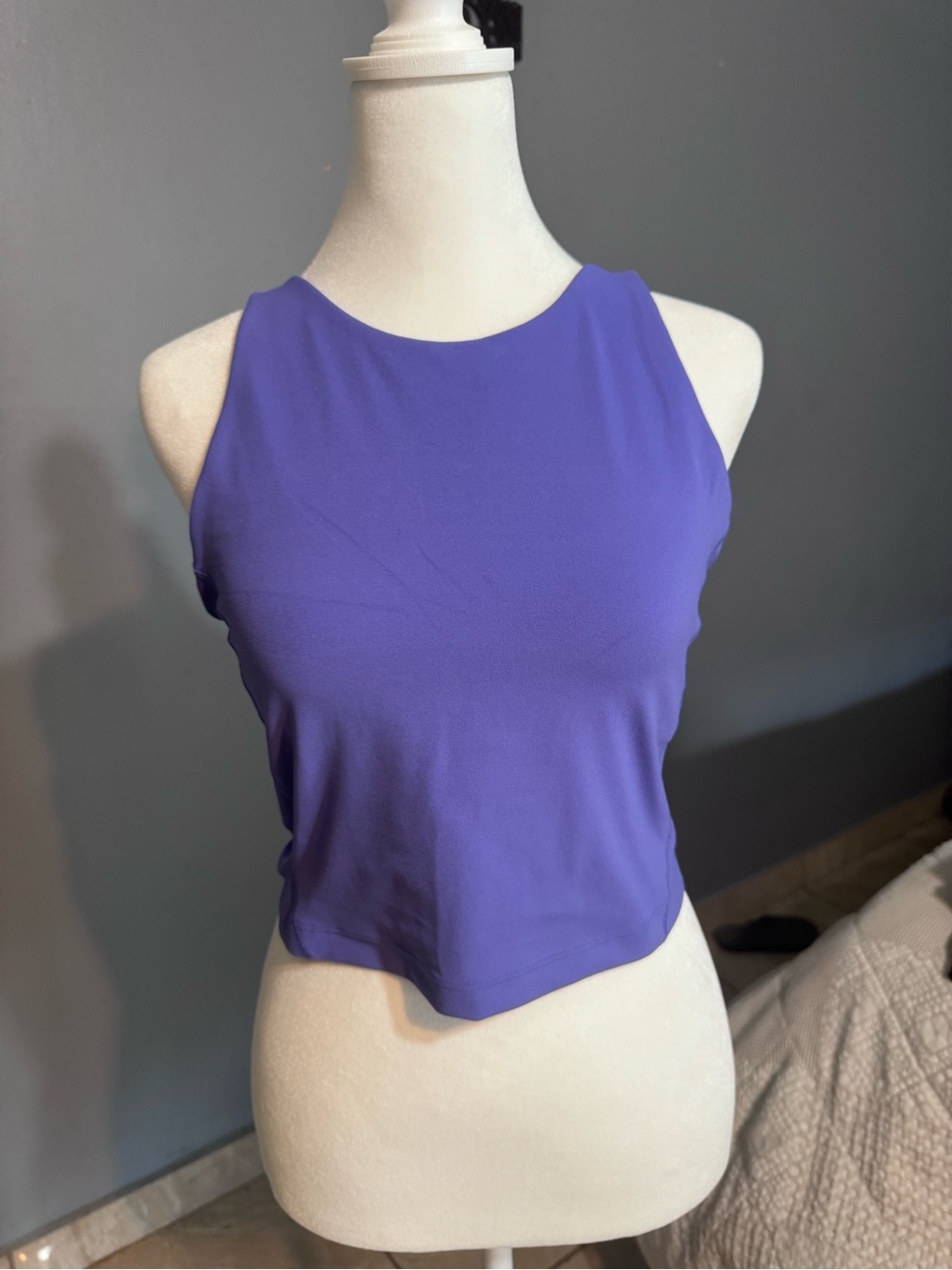 lululemon athletica Violet High-Neck Cropped Tank